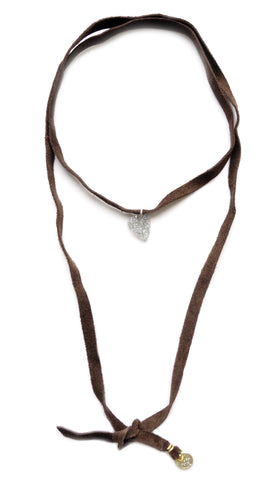 Leather Tie Chokers- Picks For Peace